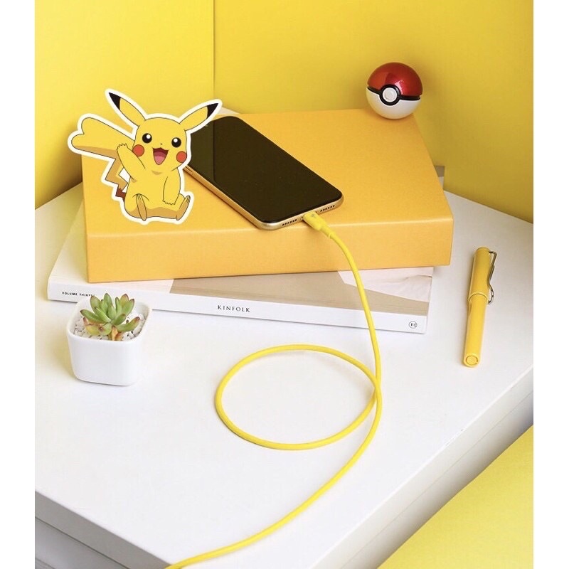 Cáp Anker PowerLine 2 UsbC To Lightning [BẢN POKEMON PIKACHU ĐẶC BIỆT] -  A8632 (Bảo Hành 18T)