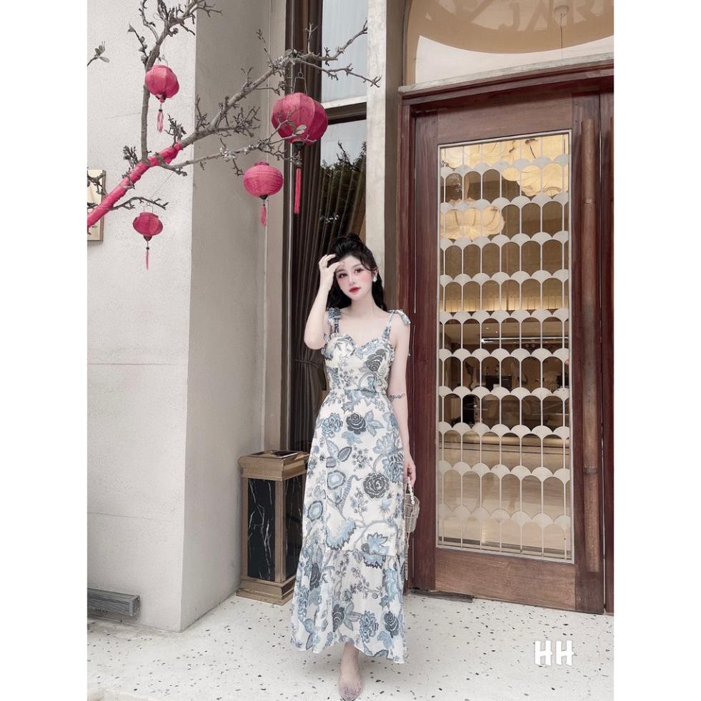 đầm Nữ Váy Maxi Hoa Siêu Đẹp Thời Trang Ulzzang Trẻ Trung Năng Động | BigBuy360 - bigbuy360.vn