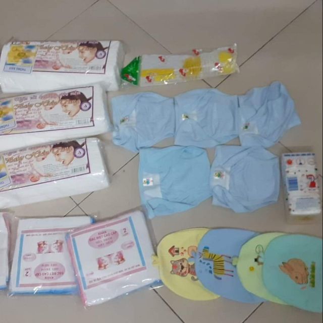 combo 20 món đồ sơ sinh cho bé yêu