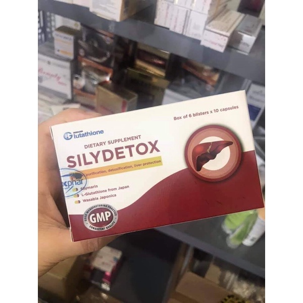 Viên uống đẹp da, mát gan Silydetox 60 viên