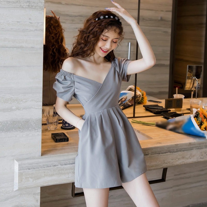 Jumpsuit Cổ Chữ V Khoét Sâu Thiết Kế Mỏng Quyến Rũ Thời Trang Mùa Hè Dành Cho Nữ | BigBuy360 - bigbuy360.vn