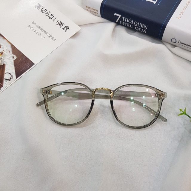 Mắt kính giả cận gọng dẻo hàn quốc thời trang nam nữ TR90 209 cao cấp AH159 | BigBuy360 - bigbuy360.vn