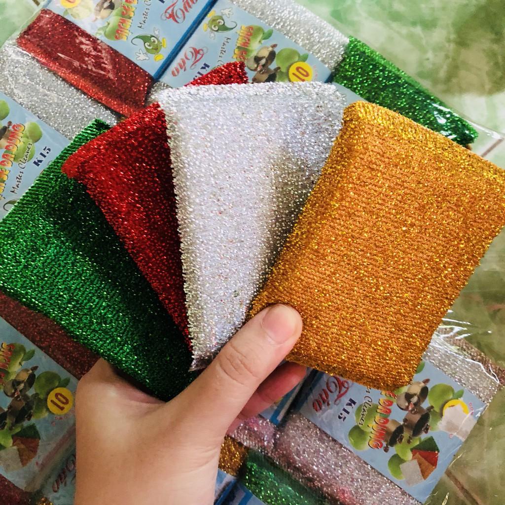 Combo 4 miếng cước rửa chén  siêu sạch
