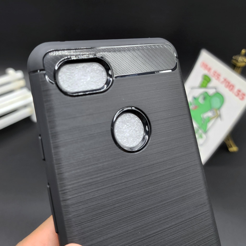 [Ảnh Thật] Ốp Lưng Google Pixel 3 Dẻo Carbon Phay Xước