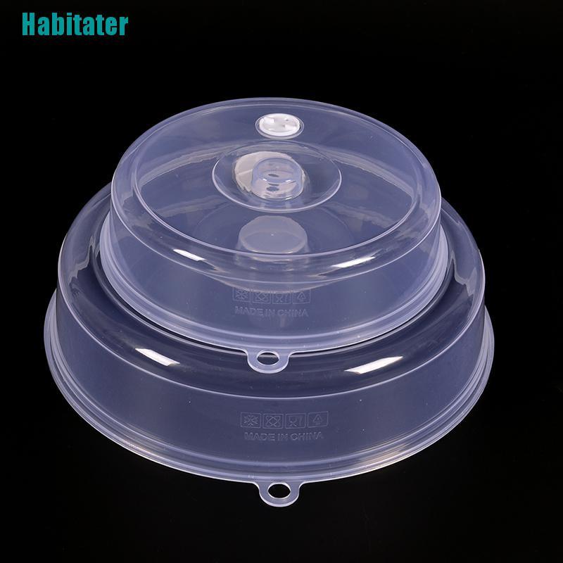 Nắp Đậy Đĩa Hấp Thức Ăn Trong Suốt Thông Hơi Dùng Được Trong Lò Vi Sóng