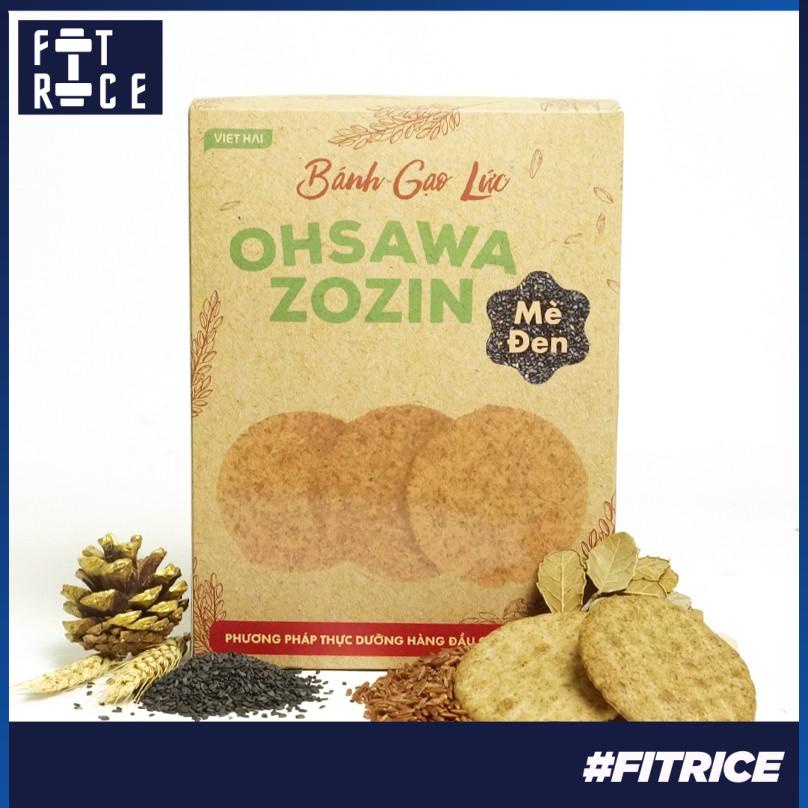 Bánh gạo lứt Ohsawa Zozin (125g) - Ăn kiêng, Giảm cân, Thực dưỡng, Eat clean (có 3 vị: Nguyên chất, Mè đen, Rong biển)