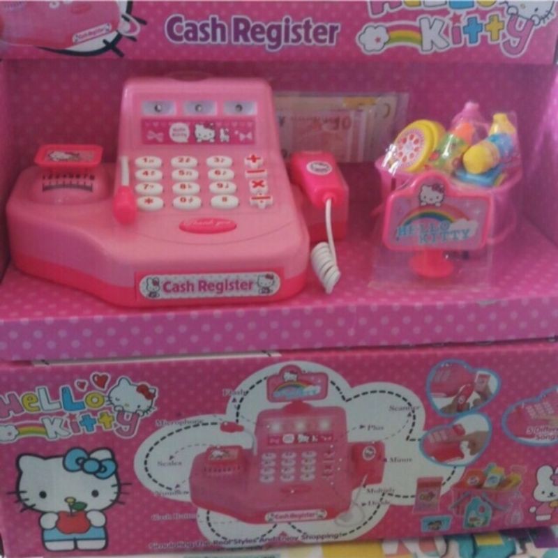 Máy tính tiền siêu thị mini Hello Kitty (Cash Register)