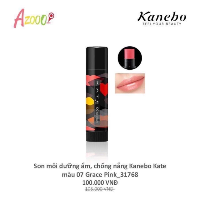 Son dưỡng Kanebo Kate - nội địa Nhật Bản do Azooo cung cấp.