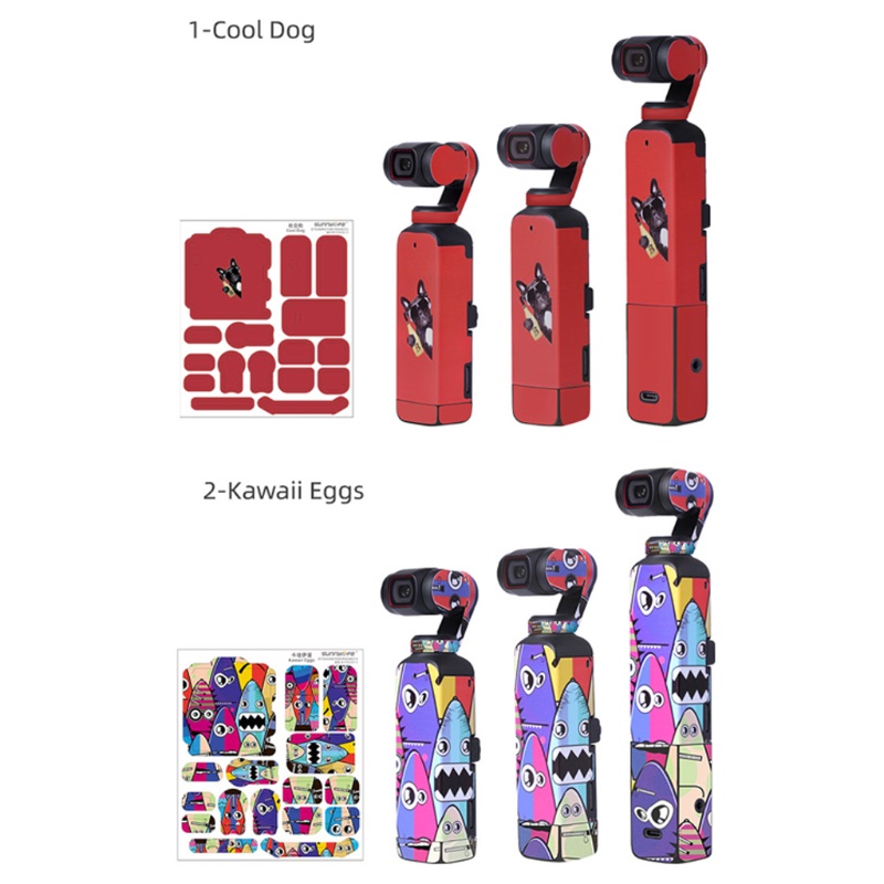 Miếng dán bảo vệ chống nước chống sốc LIDU1 cho camera cầm tay D-JI OSMO-POCKET 2 | BigBuy360 - bigbuy360.vn