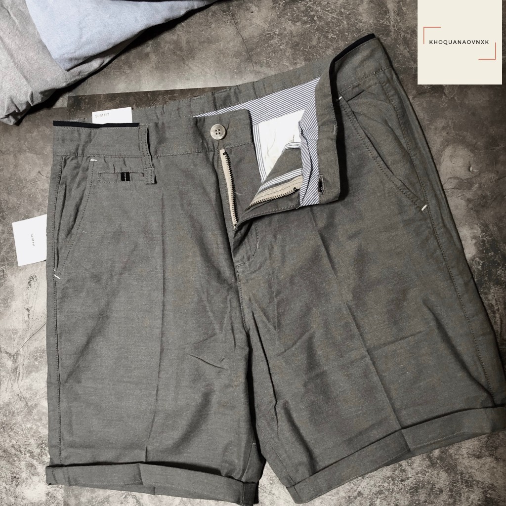 Quần short nam - chất liệu vải oxford cotton thoáng mát - sang trọng - 5 màu | BigBuy360 - bigbuy360.vn