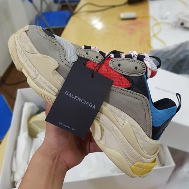 Tết ĐẠI TIỆC 12-12 | Xả Xả| HOT Giày balenciaga xám xanh đỏ đế phân tầng 2020 | Uy Tín | 2020 ⛳ new ☑ ! 🌺 * . ' < '