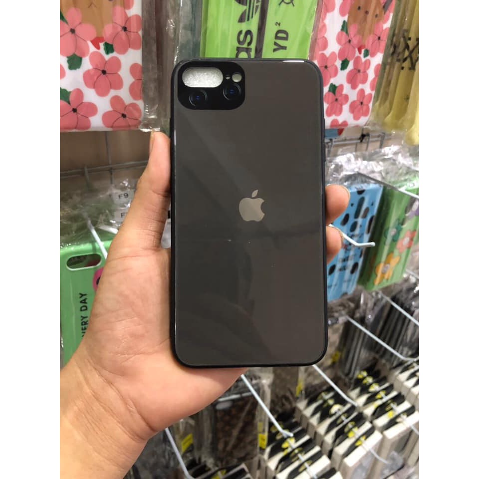 IPHONE 7+.8+.X.XS.XSMAX ỐP LƯNG KÍNH GIẢ IPHONE 11 PTO MAX