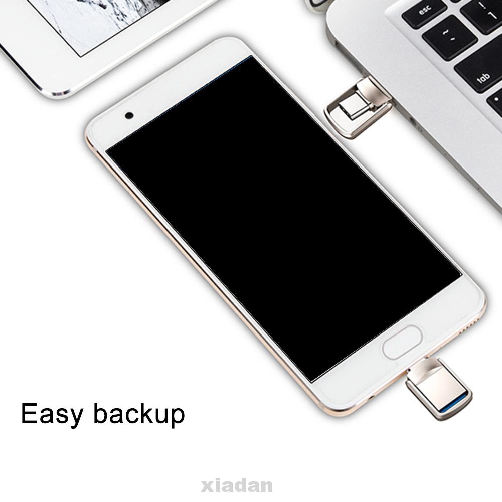 USB 3.1 U Disk Flash Drive Memory Type-c 32GB Hanging Mini Portable Stick Waterproof Pendrive Key Metal Phone | WebRaoVat - webraovat.net.vn