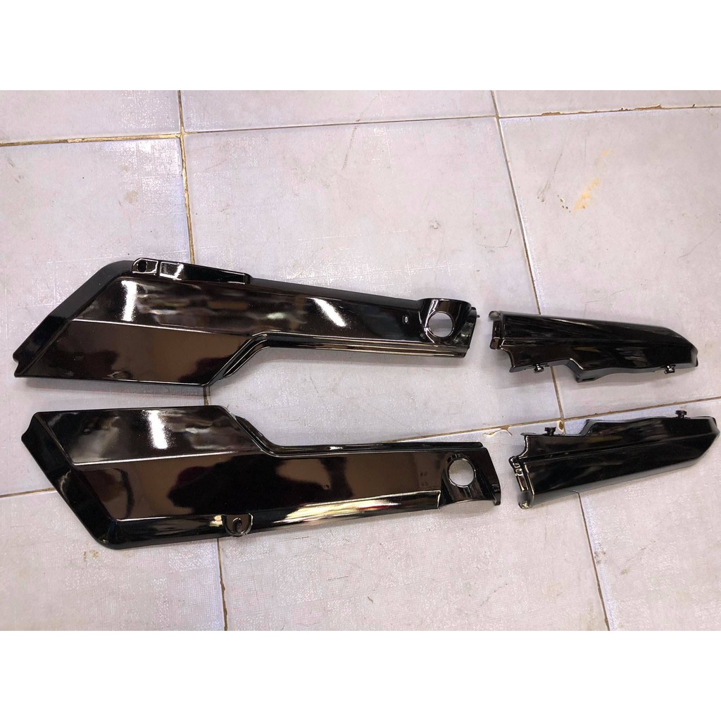 Honda win 100: cặp ốp hong 2 bên cho xe honda win100-màu đen
