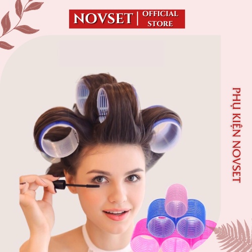 Lô Uốn Tóc Mái Tạo Kiểu Tóc Phồng Tự Dính Phong Cách Hàn Quốc Cho Nữ size 4*6cm [ MÃ C303 ]