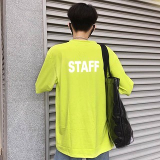 Tee staff in phản quang -3 màu