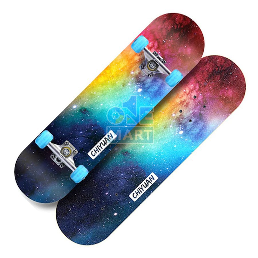 Ván Trượt Skateboard Thể Thao Cao Cấp Có Đèn Led Phát Sáng Nhiều Màu Sắc tặng tool chỉnh bánh cực xịn