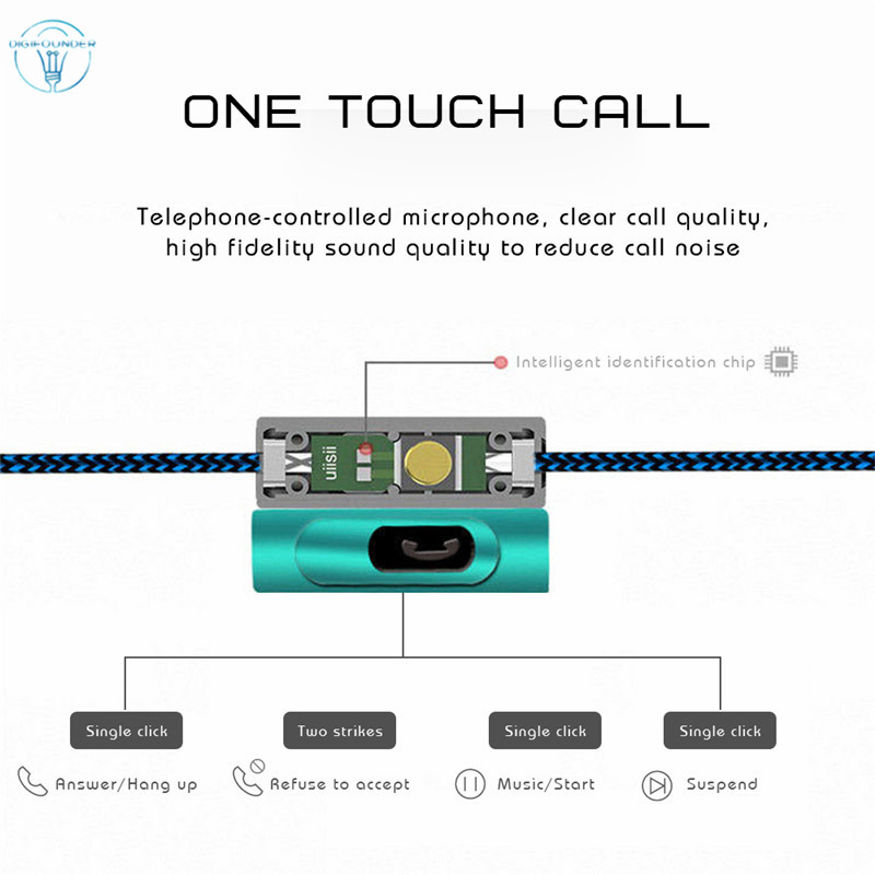Tai Nghe Nhét Tai Âm Thanh Sống Động Cao Cấp Cho Apple Vivo Huawei Oppo