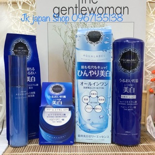 Sét dưỡng da aqualabel Shiseido màu xanh