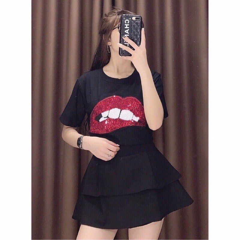 CHÂN VÁY HAI TẦNG CỰC XINH/ CHÂN VÂY XOÈ XINH