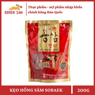Kẹo Hồng Sâm Sobaek Hàn Quốc 200g