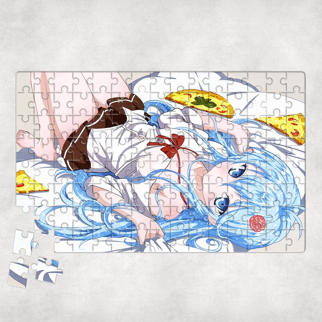 Tranh ghép hình A4, A5 Anime, xếp hình DENPA ONNA TO SEISHUN OTOKO - Mẫu 1