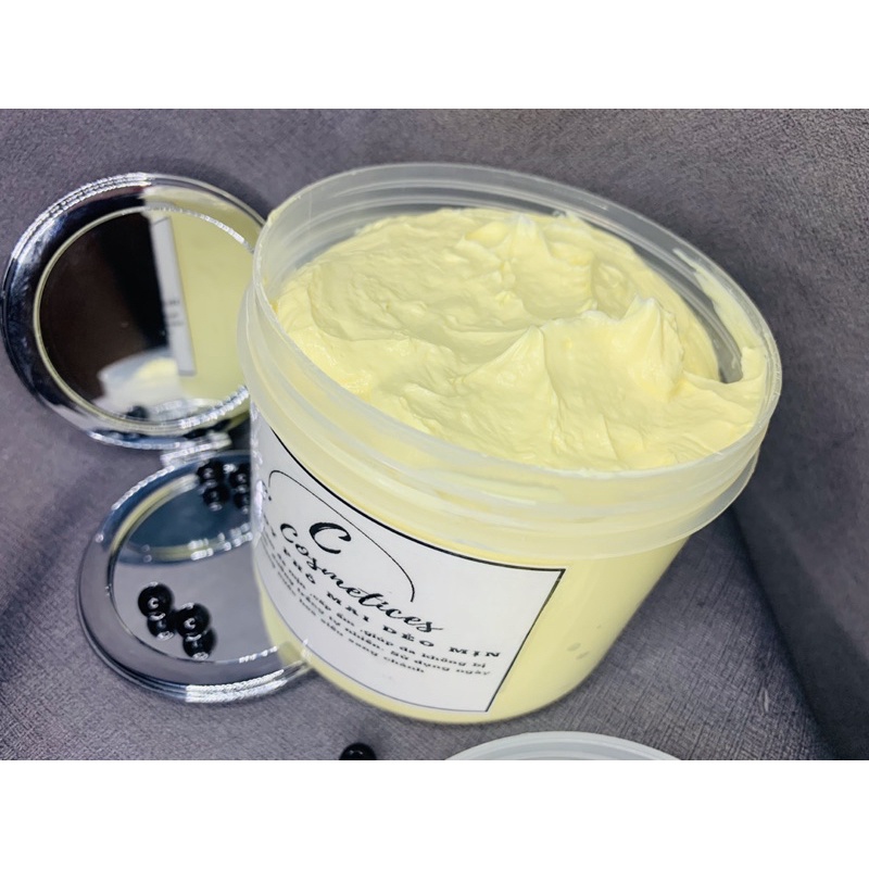 500G Kem dưỡng trắng da body COLLAGEN handmade dành cho da chai lỳ giúp bật tone trắng sáng mềm mịn, cung cấp dộ ẩm