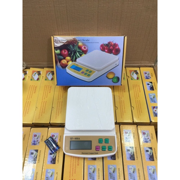 Cân điện tử nhà bếp SF -400 loại tốt (vỏ vàng)