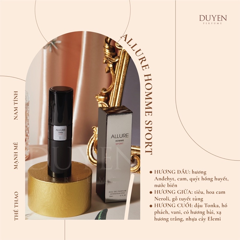 Nước Hoa mini 20ml ALLURE HOMME SPORT