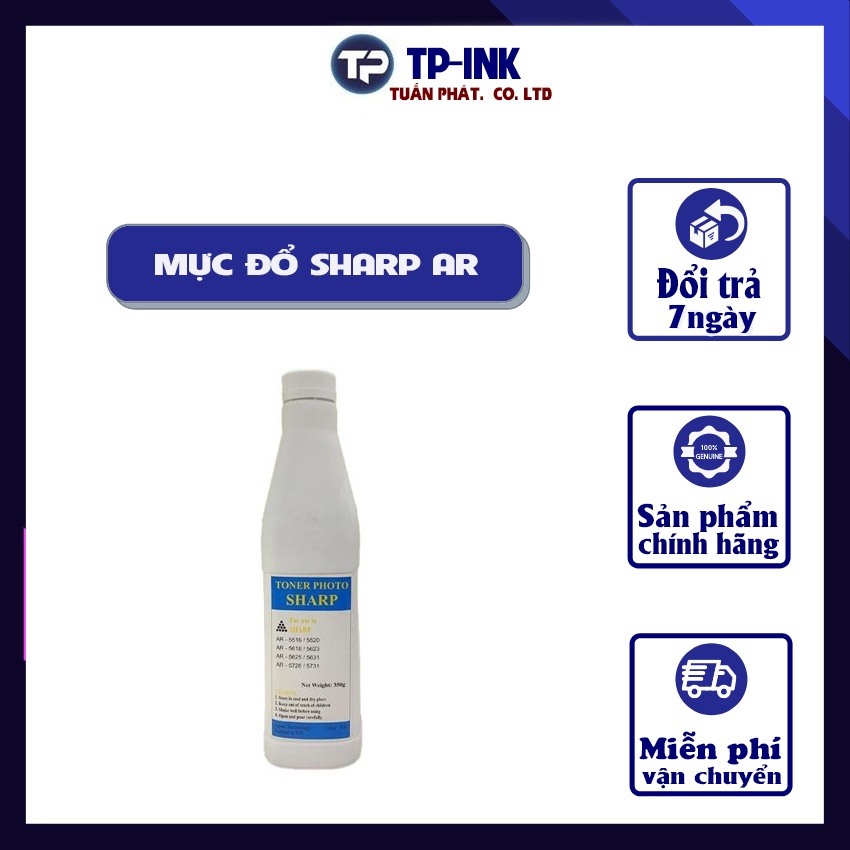 Mực đổ cho máy photo Sharp AR 5516/5520/5618/5623/5625/5631/5726/5731 Nhật