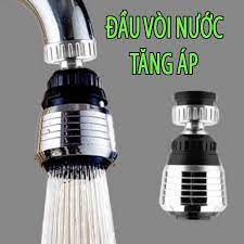 Đầu Vòi Nước INOX Tăng Áp Cho Bồn Rửa, Dây Nối Vòi Rửa Bát Xoay 360 Độ Điều Chỉnh 3 Chế Độ