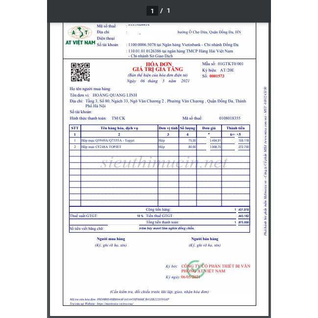 Hộp mực máy in canon lbp 3300 Hàng nhập khẩu full vỏ (mã Hộp mực Q4959A/Q7553A)