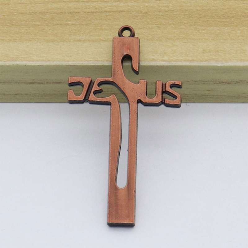 Móc Khóa Hình Thánh Giá Bằng Kim Loại Phong Cách Công Giáo