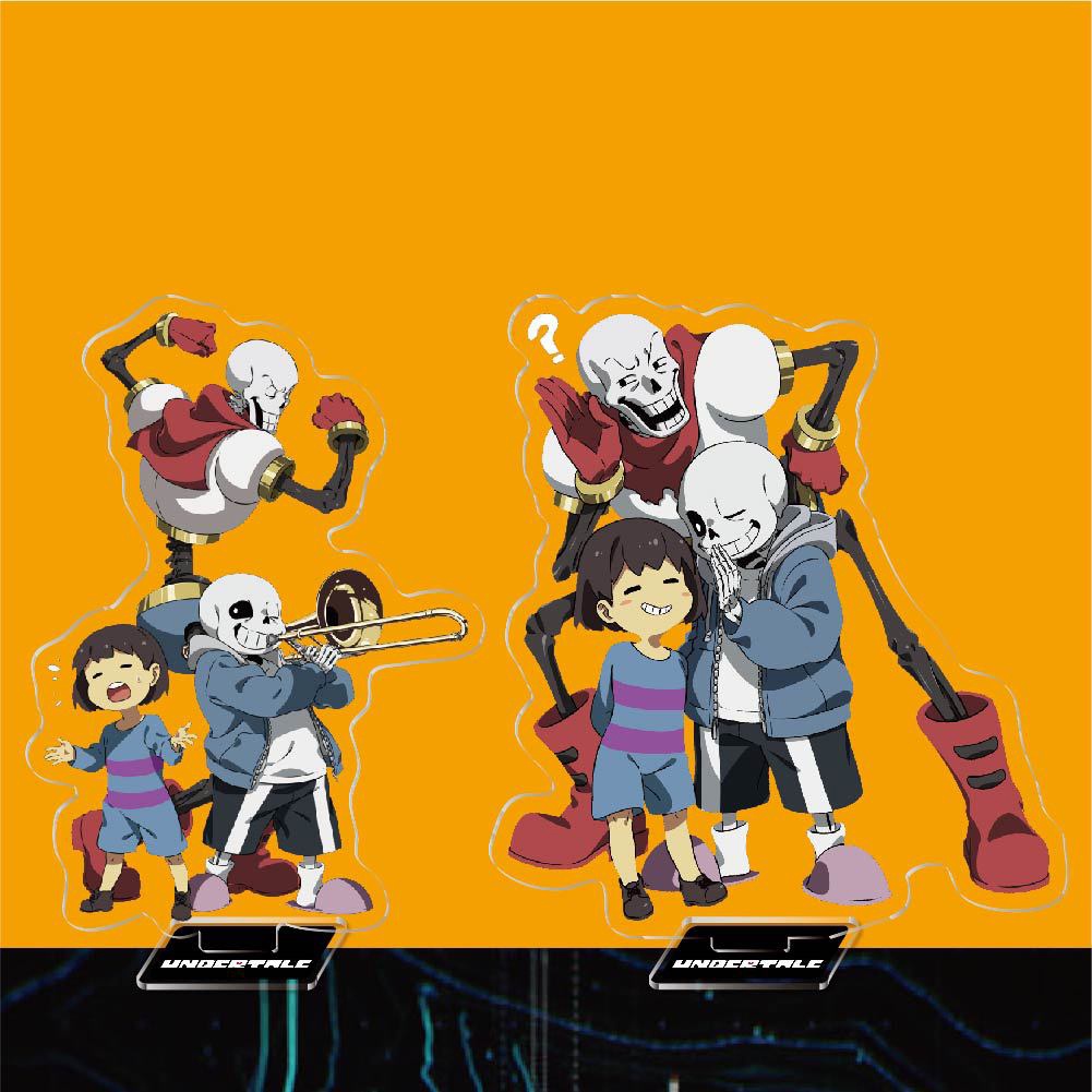 Standee IN HÌNH Undertale tượng acrylic game anime mica chibi trang trí trưng bày