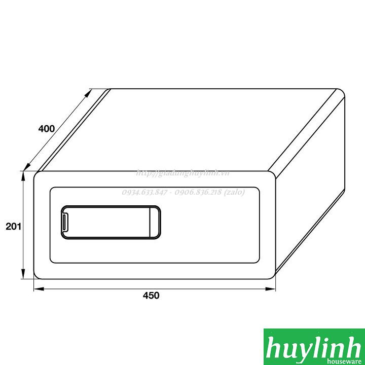 Két sắt điện tử mini Hafele SB700 - 836.28.380