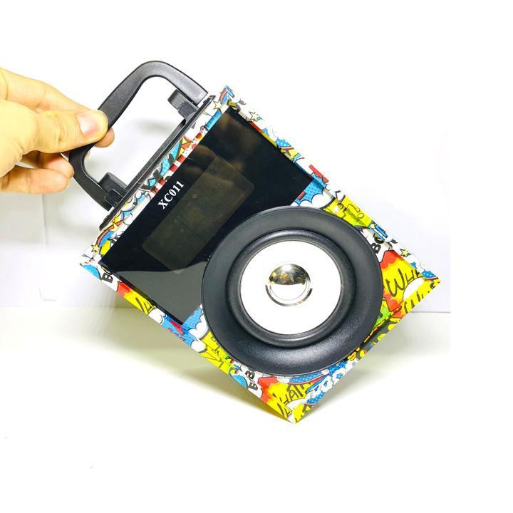 Loa XC011 Kẹo Kéo Mini, Loa Bluetooh Không Dây, Âm Thanh Cực Chất