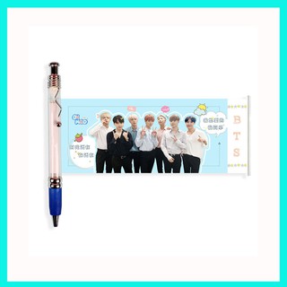 Xả Hàng Bút Kéo Ra Hình Bts Jungkook Taehyung Jimin Mẫu Mới