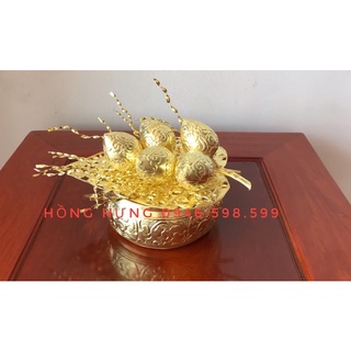 Bộ Âu trầu cau bằng đồng