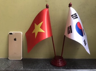 Cờ để bàn Việt nam hàn quốc