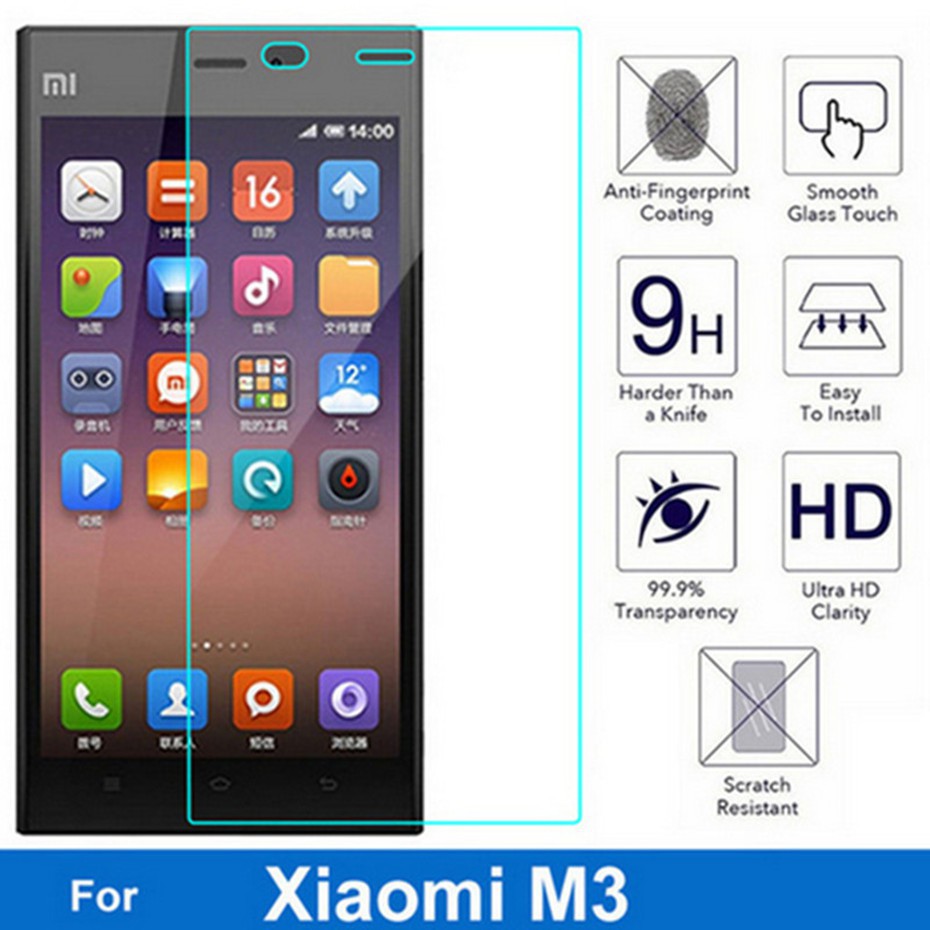 Miếng dán màn hình cường lực cho Xiaomi Mi 5X 4C Note 3