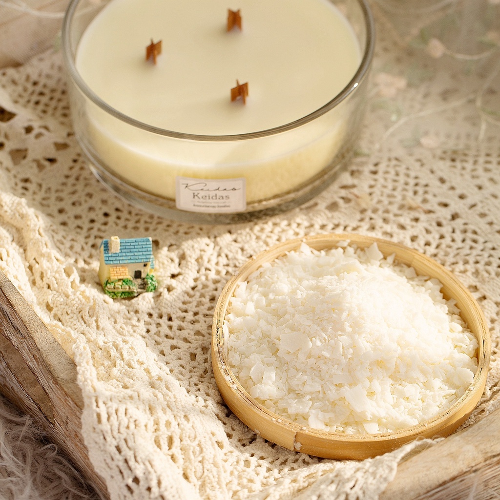 1KG Sáp Đậu Nành - Soy Wax - Nguyên Liệu Làm Nến Thơm Handmade