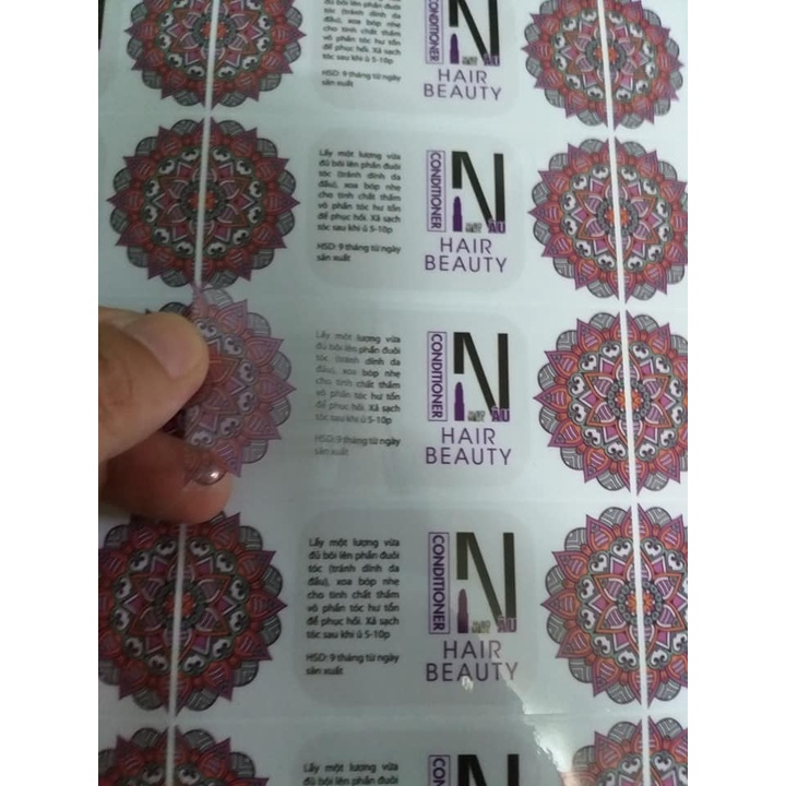 ⚡ IN TEM NHÃN DECAL THEO YÊU CẦU 264 TEM 5CM CHỈ 130K - NÉT - CHẤT LƯỢNG - DECAL NHỰA CHỐNG NƯỚC ⚡