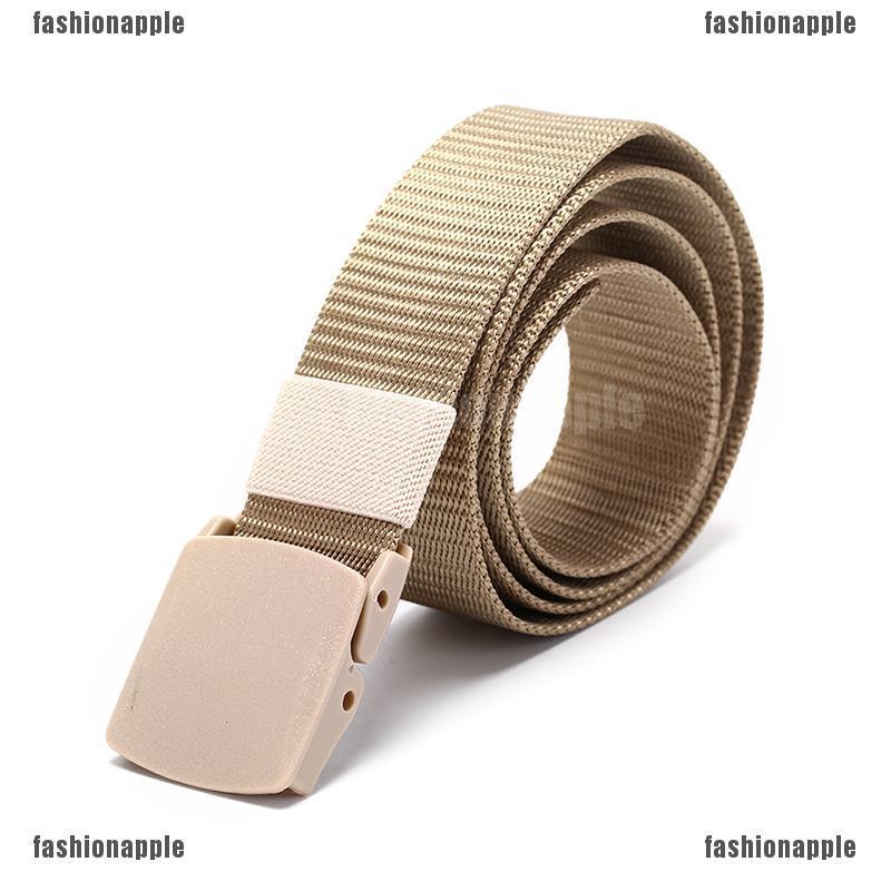 Thắt Lưng Nylon Dài 115cm Khóa Nhựa Thời Trang