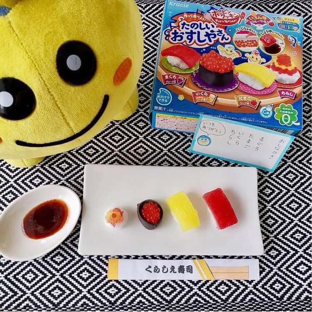 Kẹo sáng tạo Popin Cookin sushi - Tanoshii Osushi Ya San 28.5g/hộp