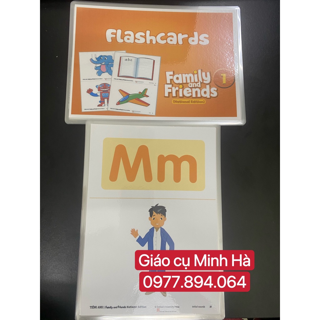 THẺ PHONICS FAMILY AND FRIENDS 1,2,3 - phiên bản National