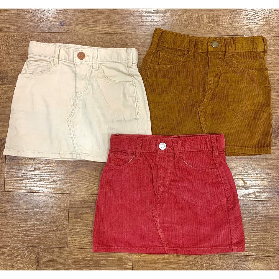 Chân váy bé gái kaki mềm - Hàng xuất dư xịn