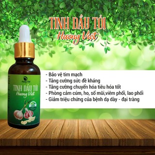 Tinh dầu tỏi Hương Việt lọ 30ml