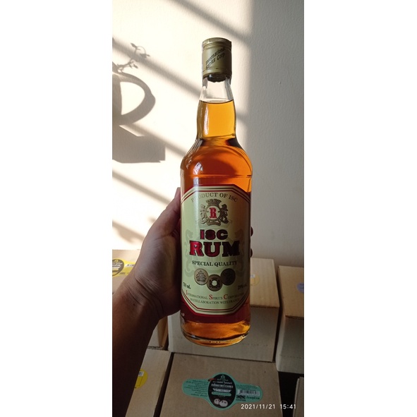 Nguyên liệu làm bánh Hương RUM Rhum hiệu ISC - Chai 700ml