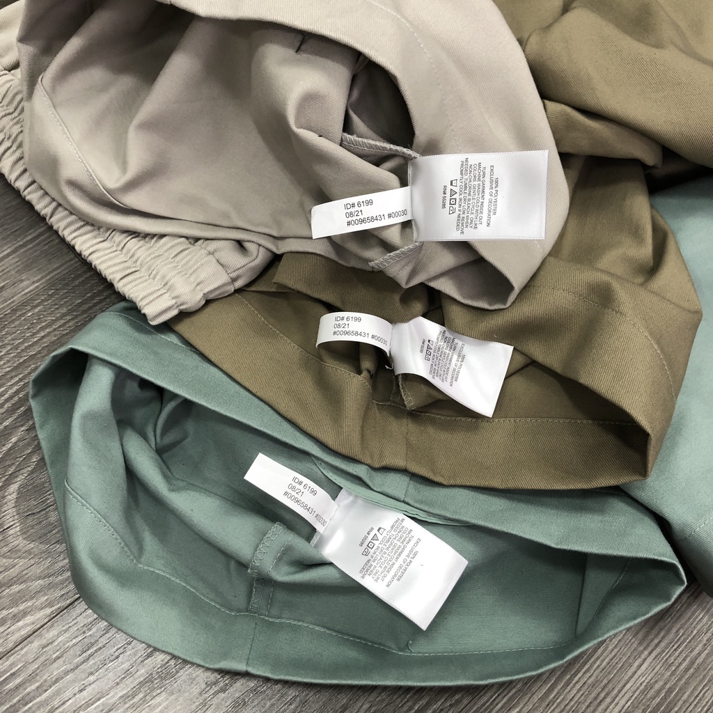 Quần Short Exp3ss Kaki Lưng Thun Rút