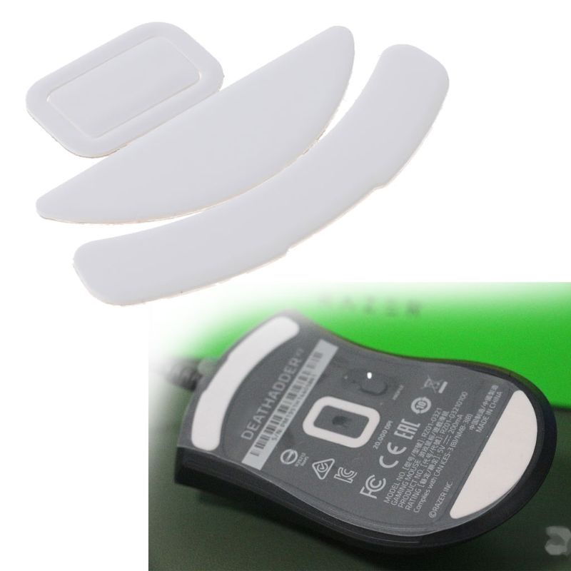 Miếng Dán Chuột Máy Tính V2 Viền Cong Chơi Game In Hình Hổ